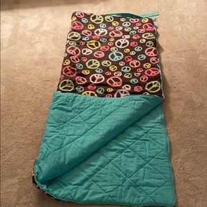 Pottery Barn Teen Flannel Sleeping Bag